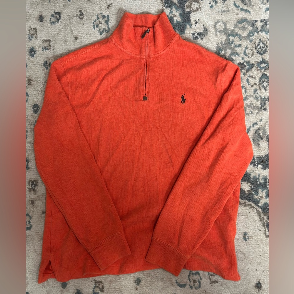 Polo by Ralph Lauren Vibrant Orange Sweater